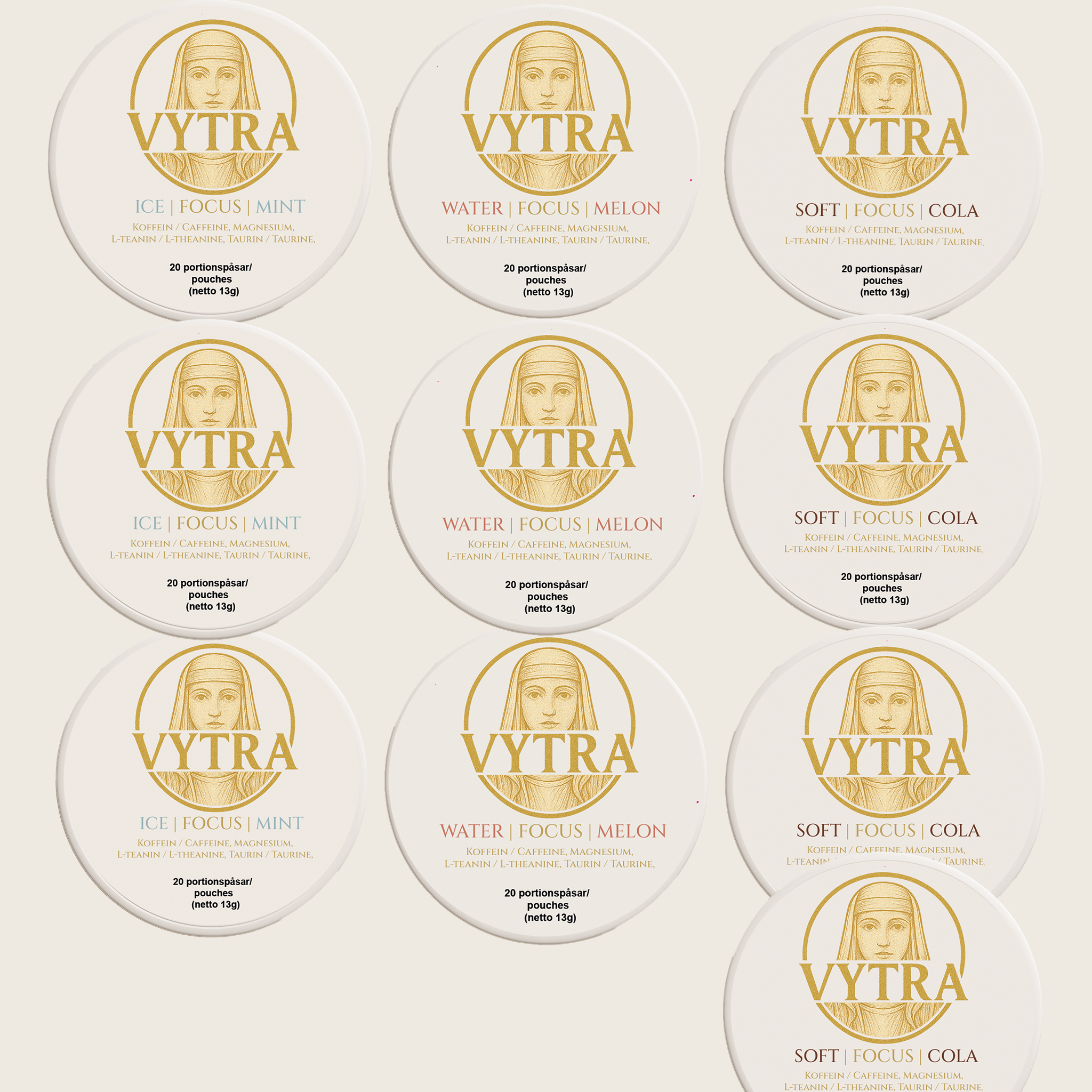 Klassisk Fokusmix (10-pack)