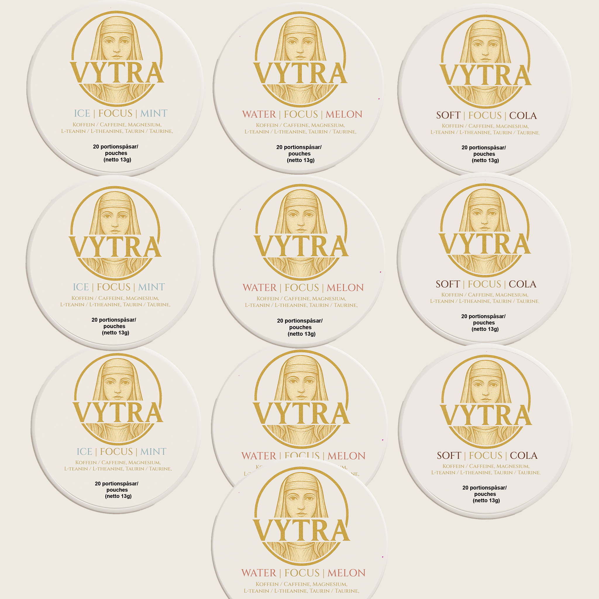 Fruity Focus Mix (10-pack) 